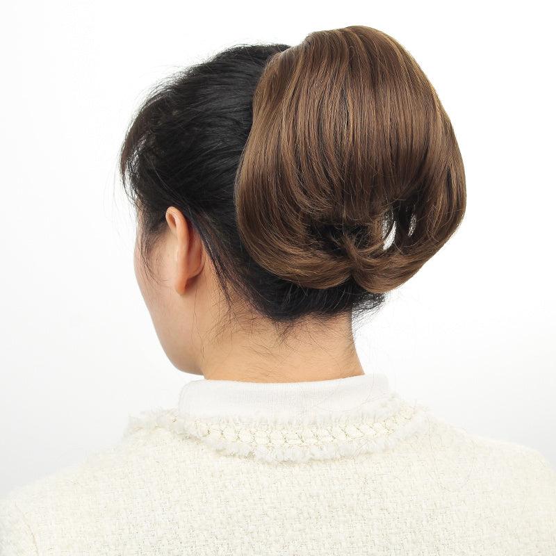 Synthetic Clip In Hair Extensions with Ponytail