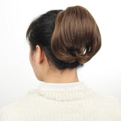 Synthetic Clip In Hair Extensions with Ponytail
