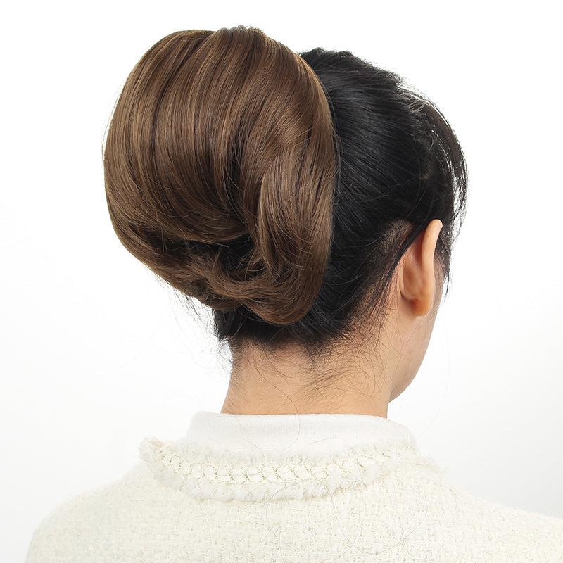 Synthetic Clip In Hair Extensions with Ponytail