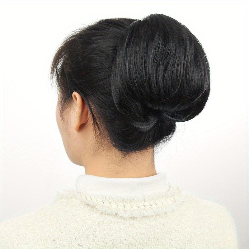 Synthetic Clip In Hair Extensions with Ponytail