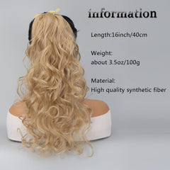 Curly Ponytail Extension Clip In Long Ponytail Hair Extension