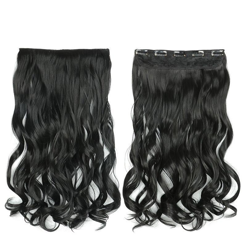 Long Curly Wave Clip-In Synthetic Hair Extensions for Women