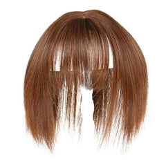Clip In Bangs Synthetic Hair Clip On Air Fringe Hairpiece
