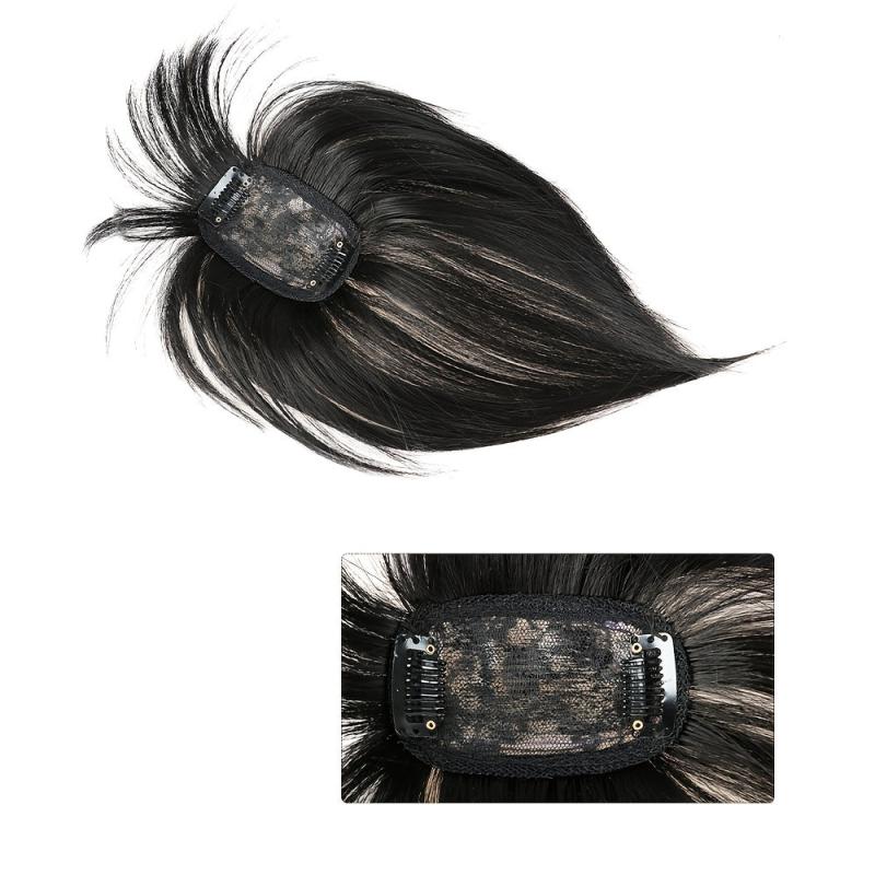 Clip In Bangs Synthetic Hair Clip On Air Fringe Hairpiece