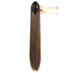 Synthetic Claw Clip On Ponytail Hair Extension for Women