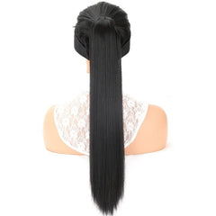 Synthetic Claw Clip On Ponytail Hair Extension for Women