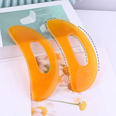 Resin Gua Sha Massage Tool for Lymphatic Drainage and Body Shaping