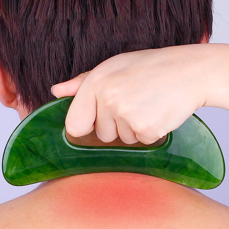 Resin Gua Sha Massage Tool for Lymphatic Drainage and Body Shaping