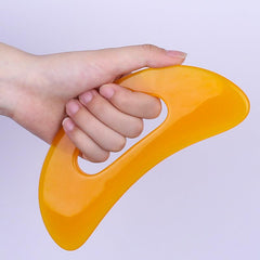 Resin Gua Sha Massage Tool for Lymphatic Drainage and Body Shaping