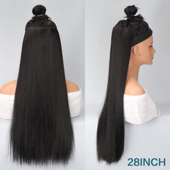 Long Hair One Piece Extensions for Women
