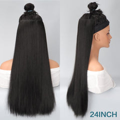Long Hair One Piece Extensions for Women