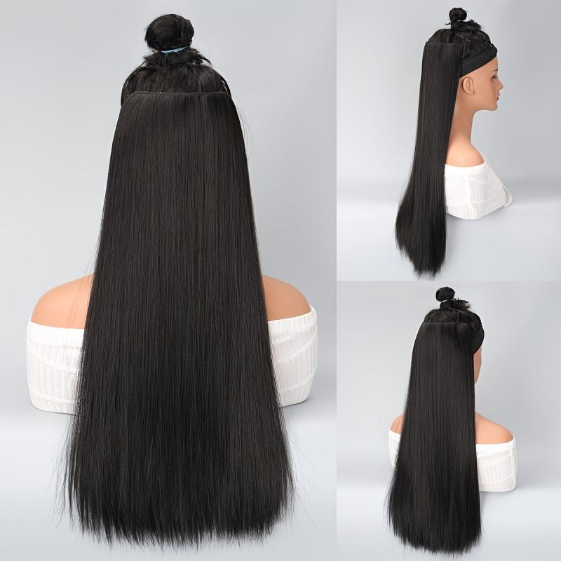 Long Hair One Piece Extensions for Women