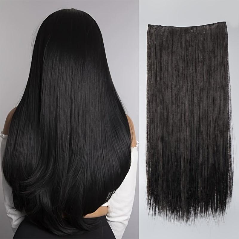 Long Hair One Piece Extensions for Women