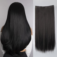 Long Hair One Piece Extensions for Women