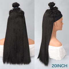 Long Hair One Piece Extensions for Women