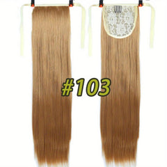 High Temp Synthetic Ponytail Extension Hairpiece for Women