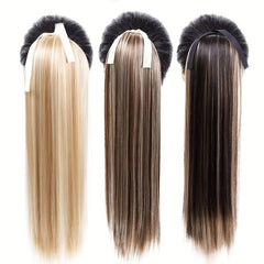 High Temp Synthetic Ponytail Extension Hairpiece for Women