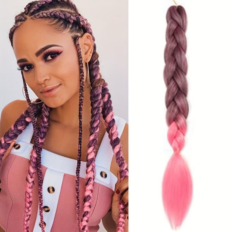 Ombre Braiding Hair 66 04cm Pre Stretched High Temperature