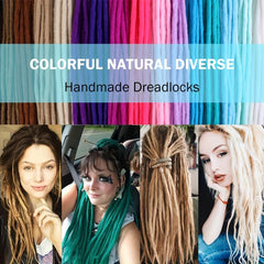 60 96 Cm Synthetic Dreadlock Crochet Braids Hip Hop Style Long Dreads