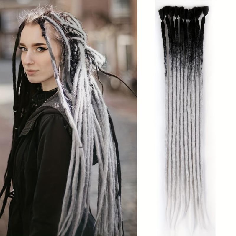 60 96 Cm Synthetic Dreadlock Crochet Braids Hip Hop Style Long Dreads
