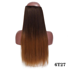 Gradient 5 Barrette Clip In Hair Extensions for Women