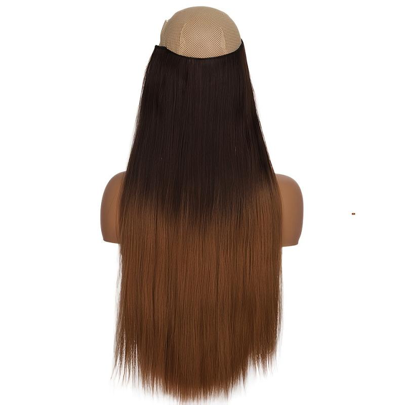 Gradient 5 Barrette Clip In Hair Extensions for Women