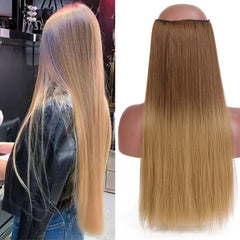 Gradient 5 Barrette Clip In Hair Extensions for Women