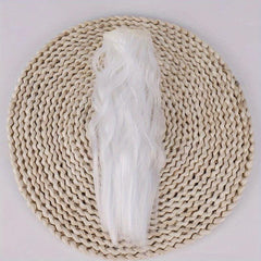 25 4 Cm Curly Wavy Hair Extension Doll Synthetic Fiber Wig Making