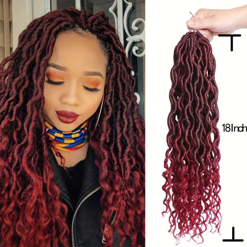 Pre-twisted Passion Twist Godness Braiding Hair Extensions 1B BUG 45 72 Cm