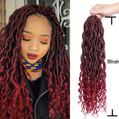 Pre-twisted Passion Twist Godness Braiding Hair Extensions 1B BUG 45 72 Cm