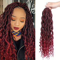 Pre-twisted Passion Twist Godness Braiding Hair Extensions 1B BUG 45 72 Cm