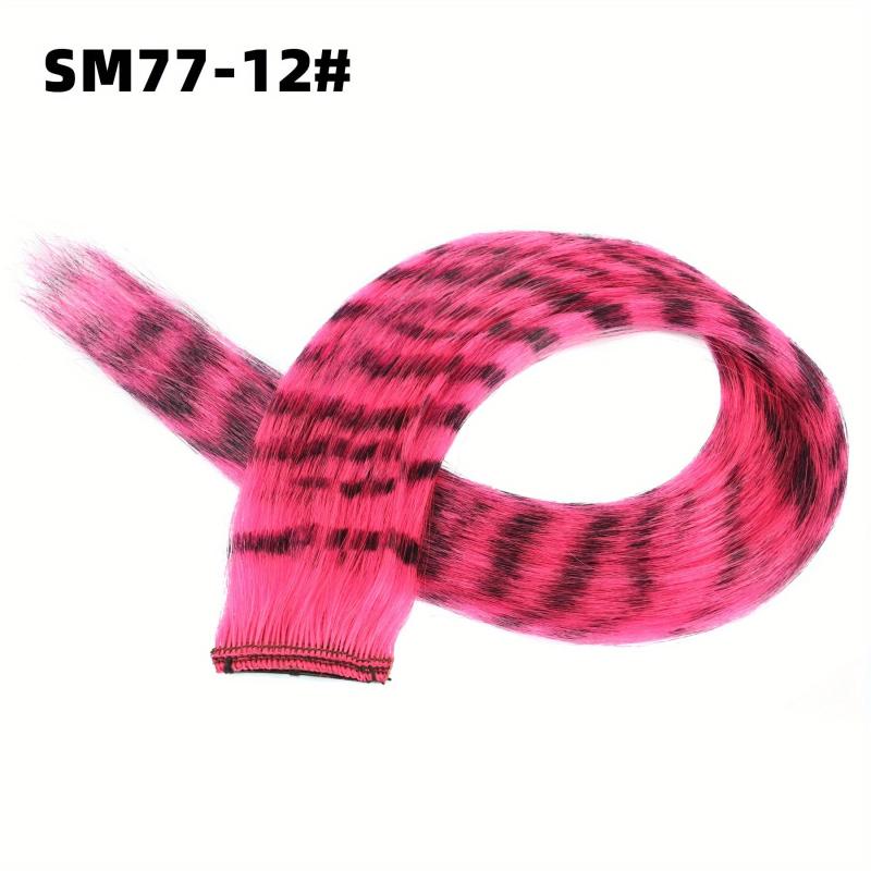 Synthetic Long Straight Clip In Hair Pieces Women Hair Extension Hairpiece