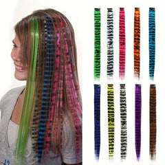 Synthetic Long Straight Clip In Hair Pieces Women Hair Extension Hairpiece