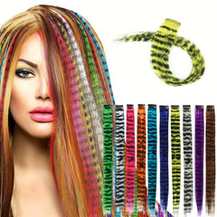 Synthetic Long Straight Clip In Hair Pieces Women Hair Extension Hairpiece