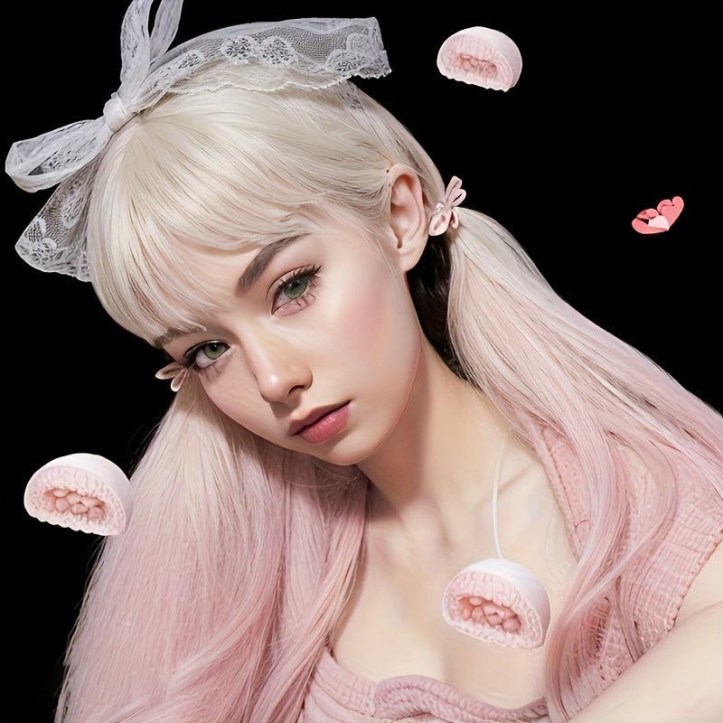 Long Straight Ombre Wig for Anime Cosplay Halloween Party