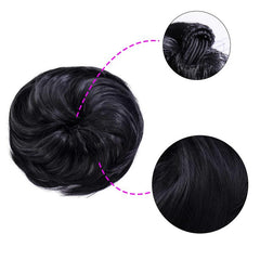 Synthetic Messy Bun Scrunchie Chignon Hair Piece