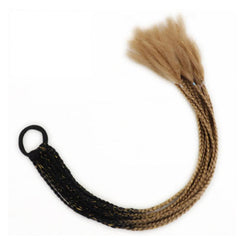 12PCS Colored Braids Hair Extensions Rainbow Braid Hairpiece