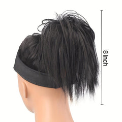 Messy Bun Hair Piece Clip Chignon Ponytail Updo Scrunchie Hairpiece