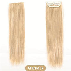 30 48 Cm Straight Synthetic Clip Hair Extension Wig
