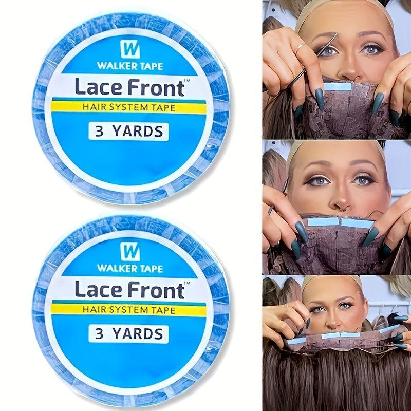 3PCS 3 Yards No Shine Hair System Tape Strong Adhesive Tape For Hair Extension