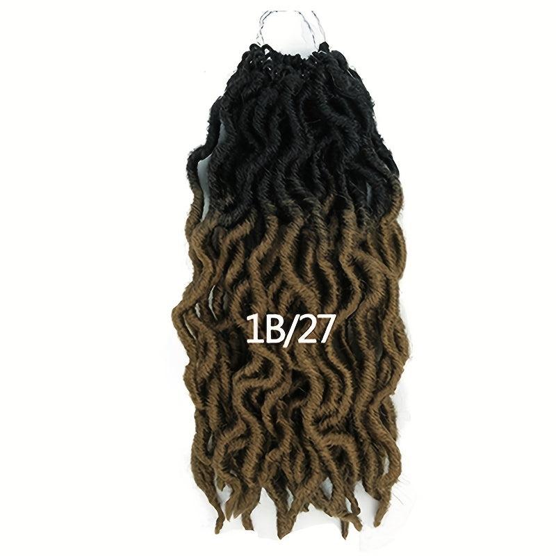 Short Dreadlock Wig Braided Wigs For Women 35 56 Cm 1B 1B 27