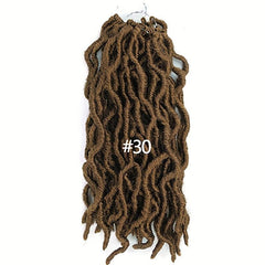 Short Dreadlock Wig Braided Wigs For Women 35 56 Cm 1B 1B 27