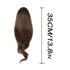 Messy Bun Ponytail Drawstring Short Ponytail Braid Bun Synthetic Hair Patch