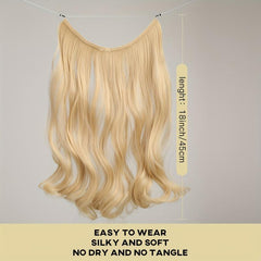Long Wavy Synthetic Hair Extensions for Daily Use