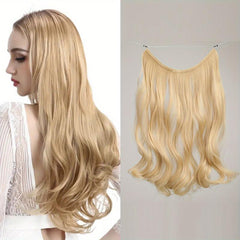 Long Wavy Synthetic Hair Extensions for Daily Use