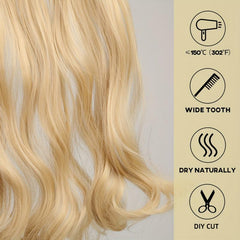Long Wavy Synthetic Hair Extensions for Daily Use