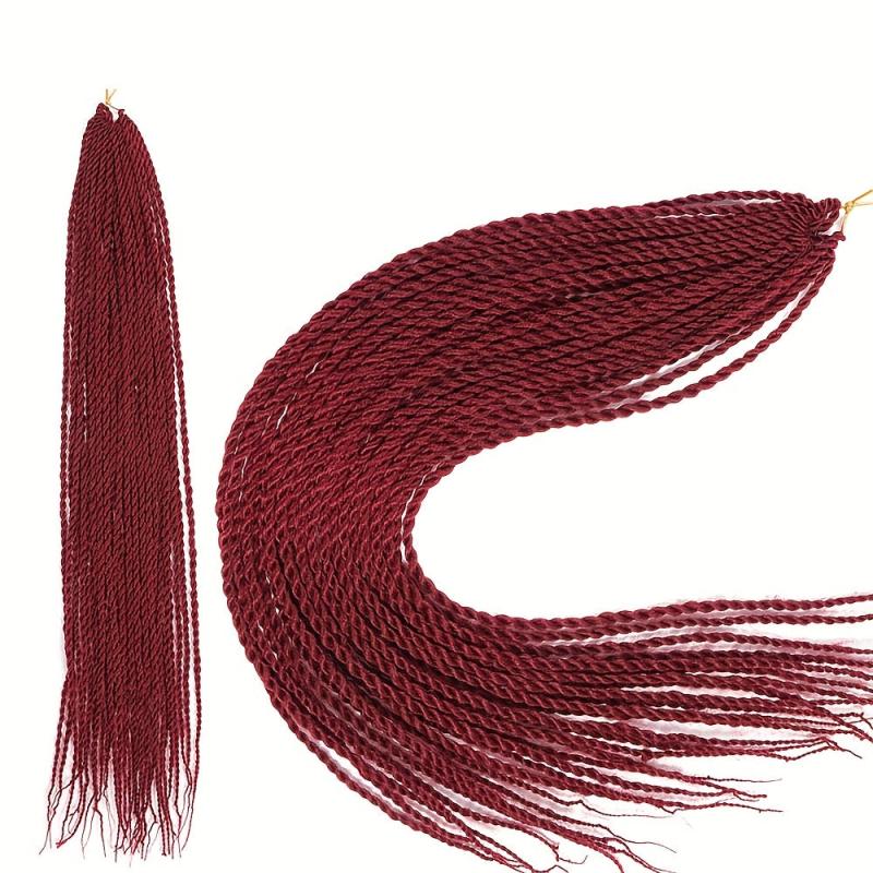 Rainbow Ombre Senegalese Twist Crochet Braids 30 Strands 60 96 Cm
