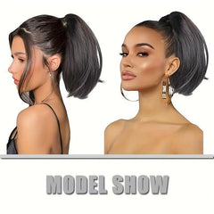 Short Curly Ponytail Extension Claw Hair Piece Thick Hair Extensions 25 4 cm