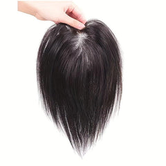 Mono Topper Human Hair Wig 26 Cm Clip In Hair Piece for Thinning Hair