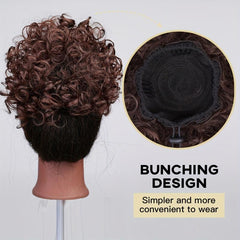 Curly Drawstring Ponytail Hair Piece For Women 20 32 Cm